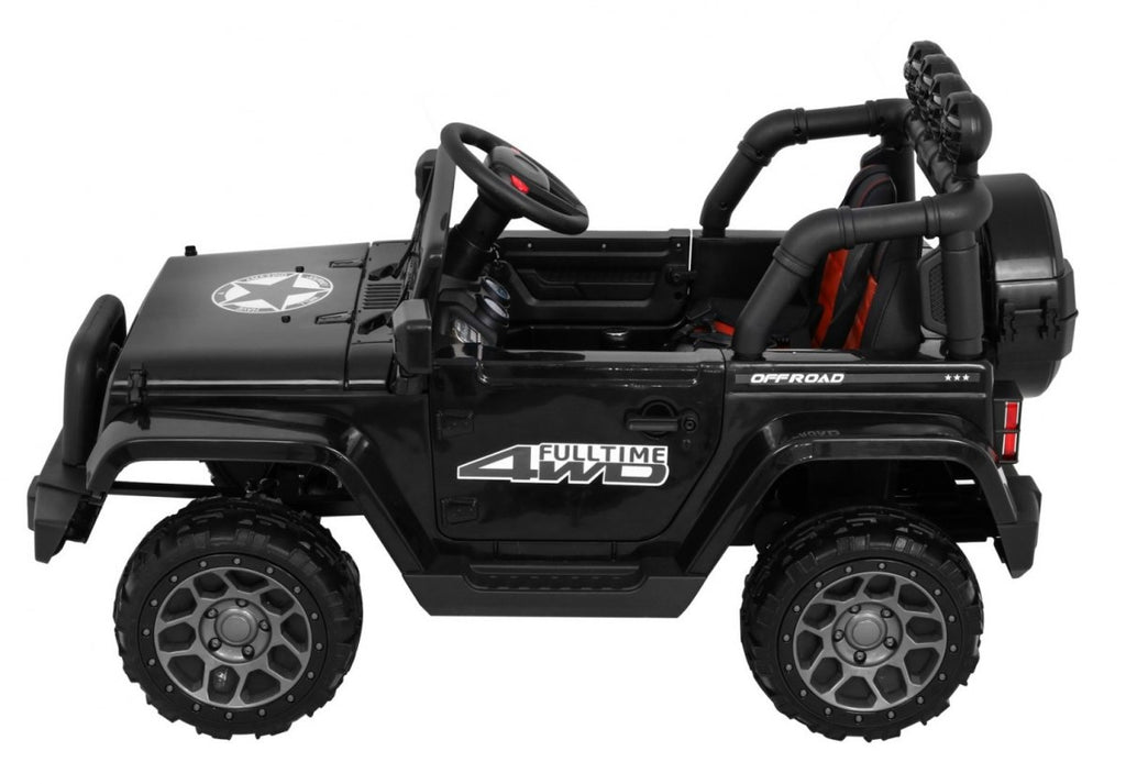 Full Time off-road vehicle 4WD Black