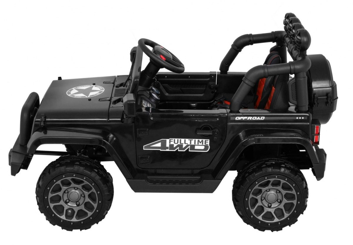 Full Time off-road vehicle 4WD Black