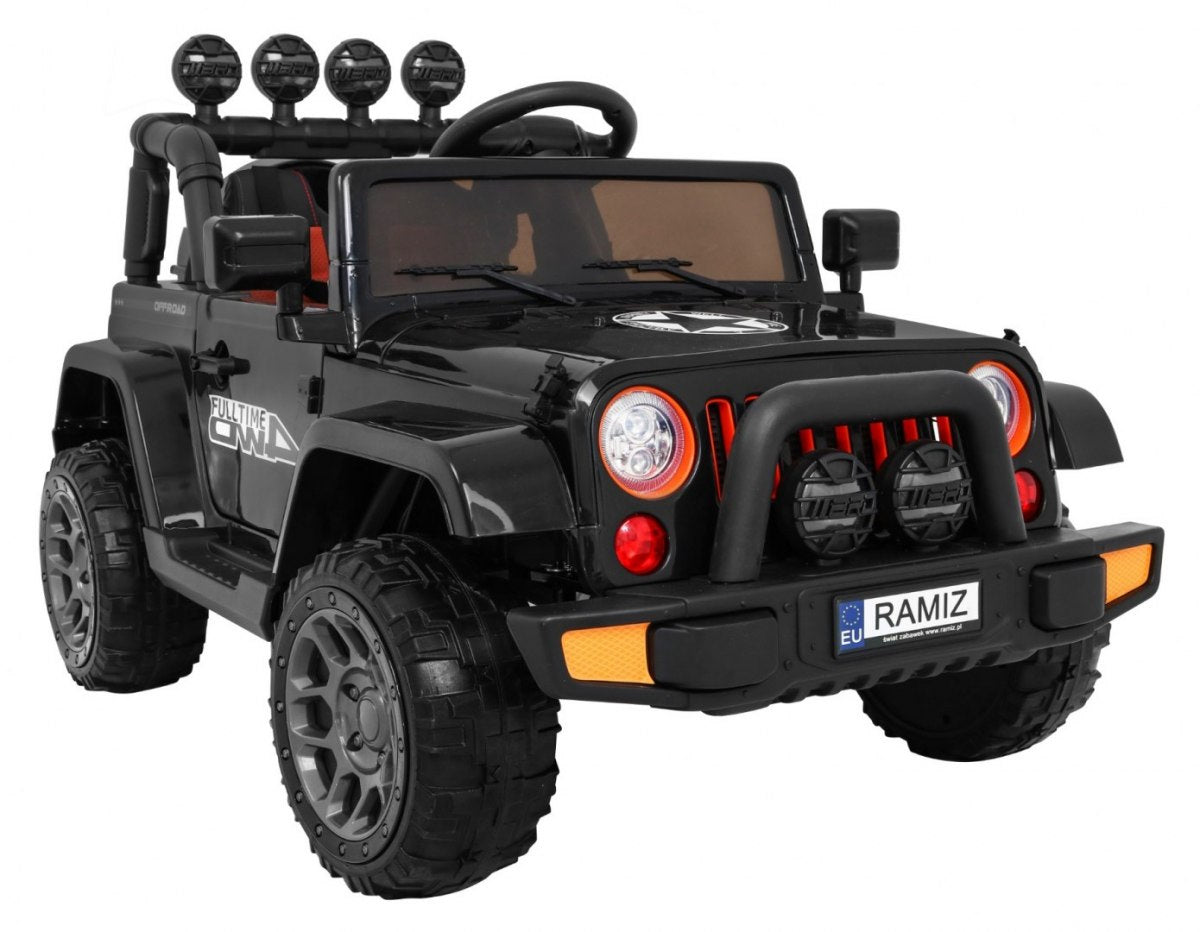 Full Time off-road vehicle 4WD Black