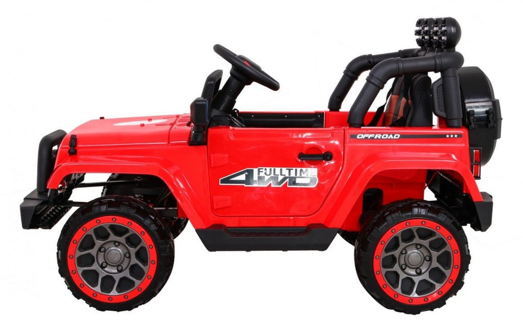 Elektrické autíčko Full Time off-road 4WD červená