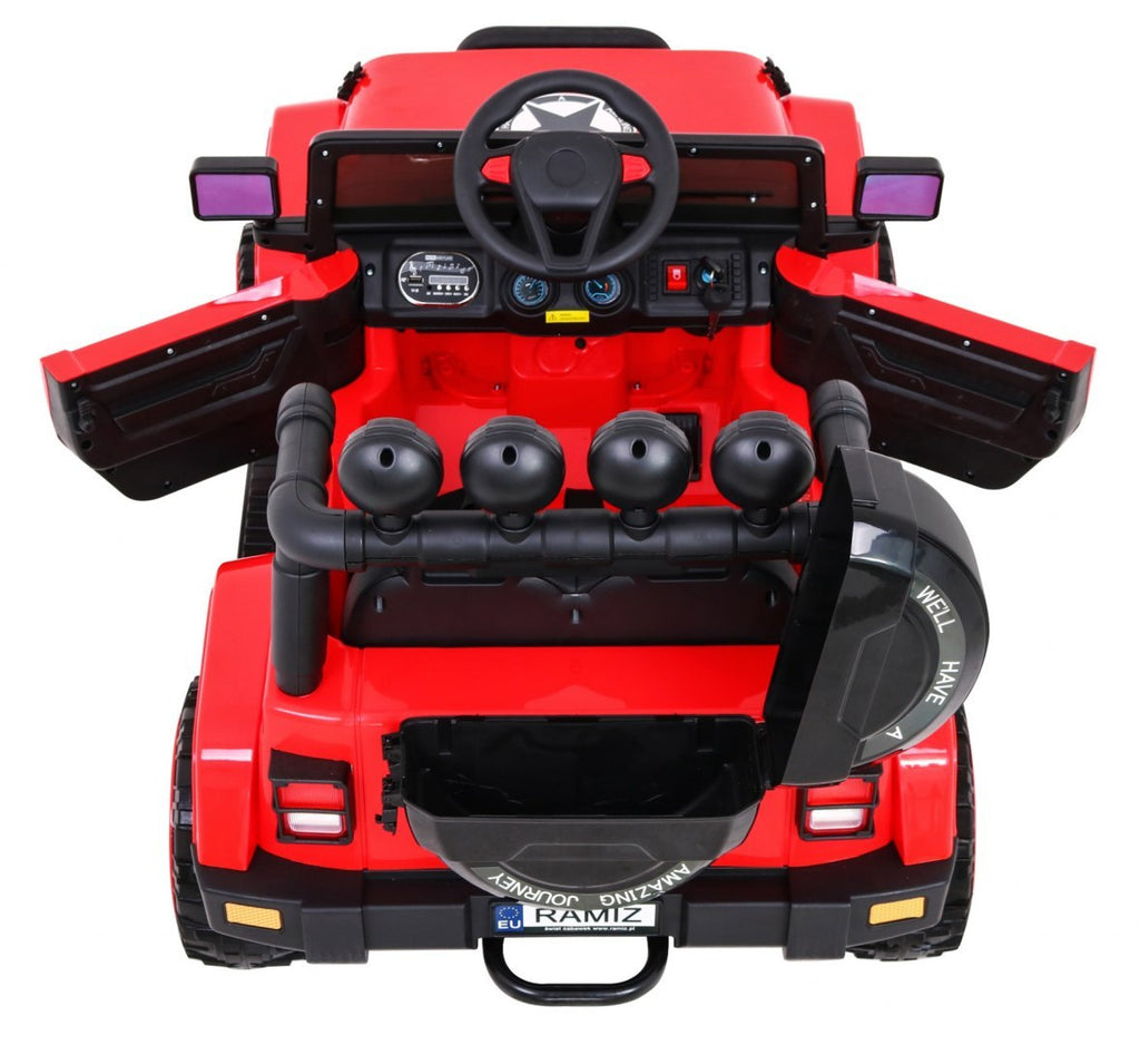 Full Time off-road vehicle 4WD Red