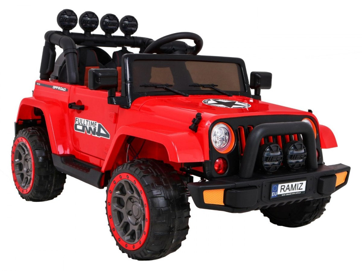 Elektrické autíčko Full Time off-road 4WD červená