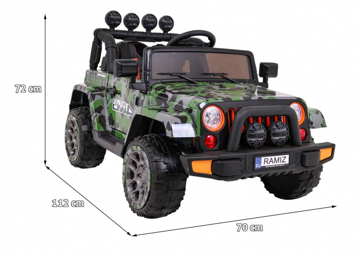 Elektrické autíčko Full Time 4WD Moro Off-Road