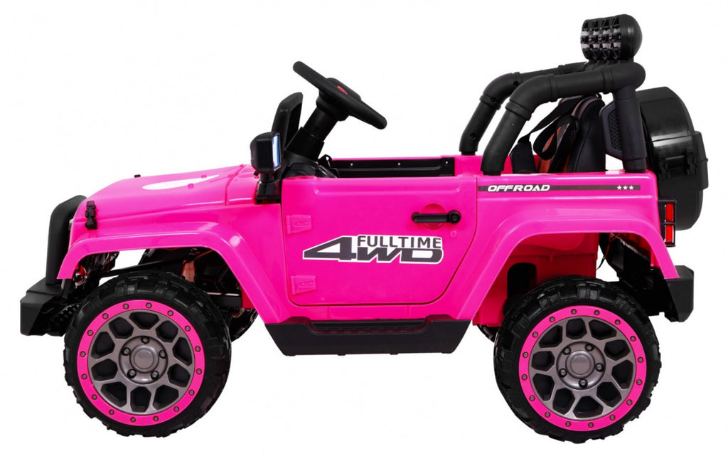 Full Time 4WD Pink Off-Road Vehicle