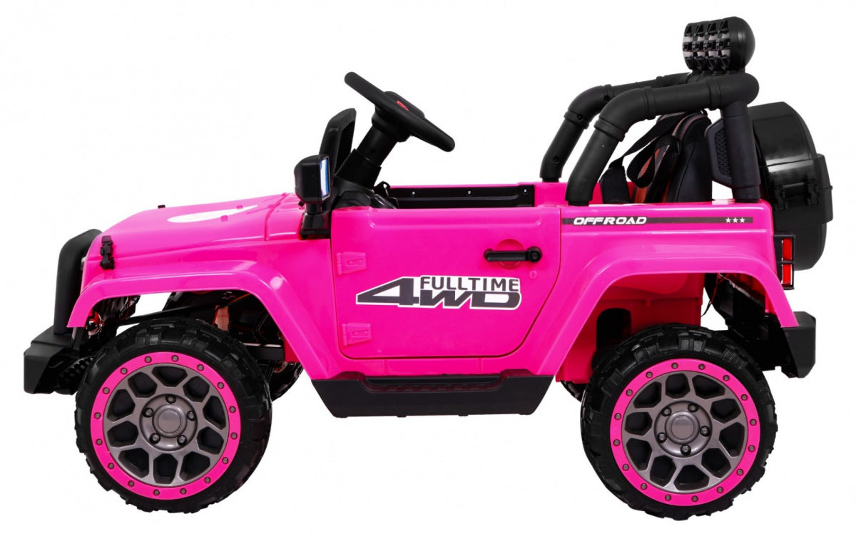 Full Time 4WD Pink Off-Road Vehicle