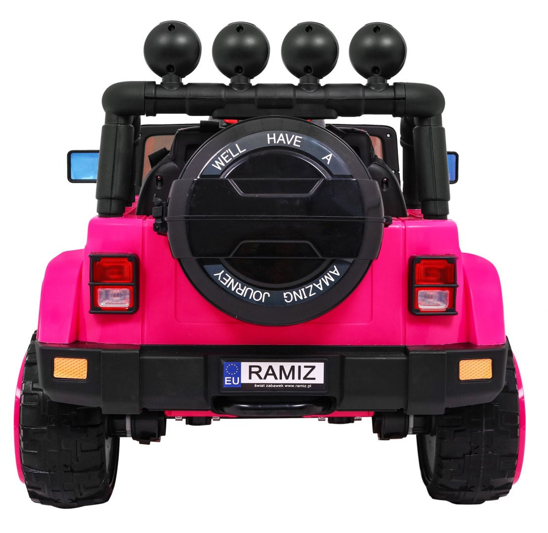 Full Time 4WD Pink Off-Road Vehicle