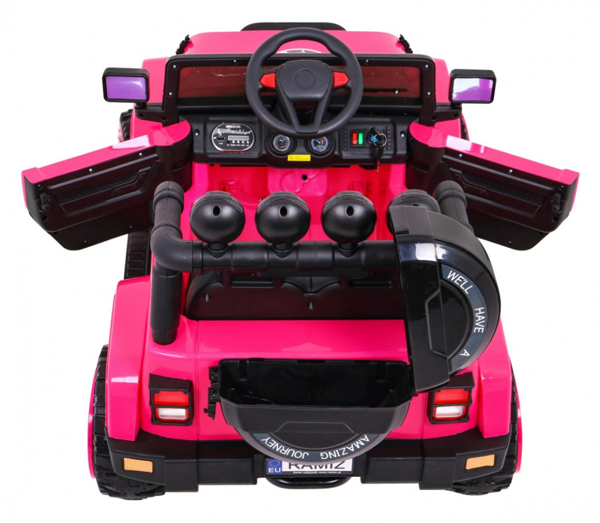 Full Time 4WD Pink Off-Road Vehicle