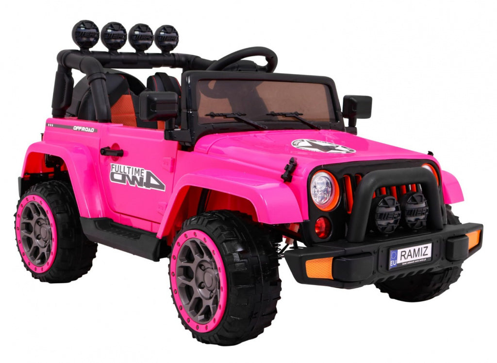 Elektrické autíčko Full Time 4WD ružová Off-Road