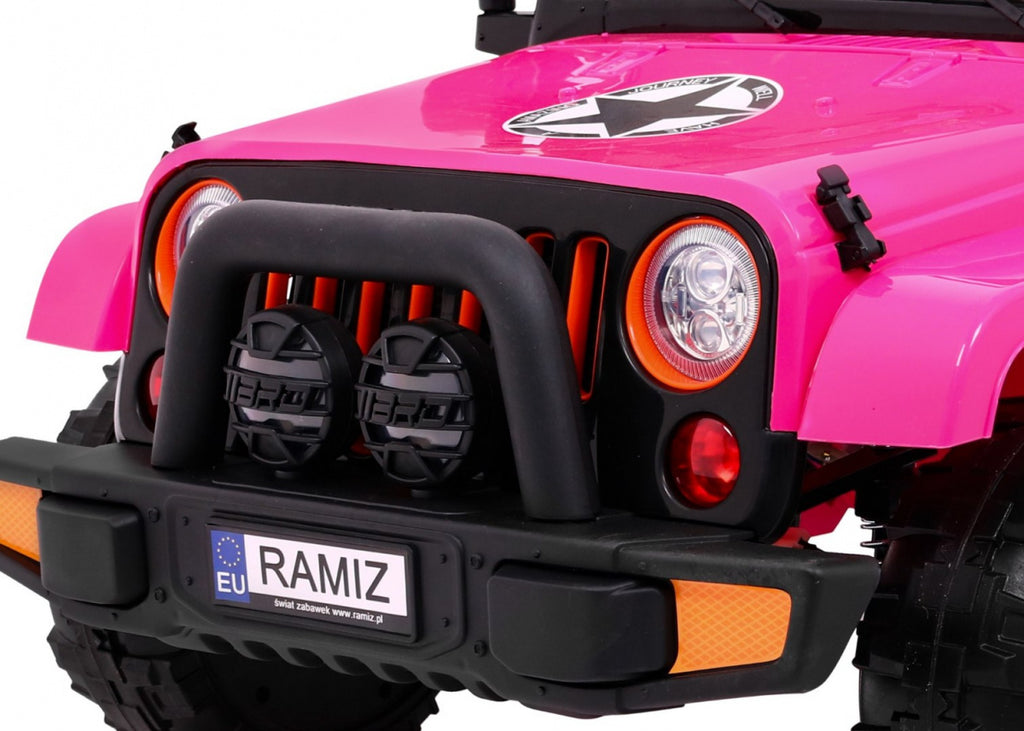 Elektrické autíčko Full Time 4WD ružová Off-Road