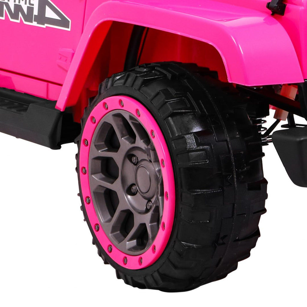 Full Time 4WD Pink Off-Road Vehicle