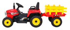 Tractor with Trailer BLOW Red