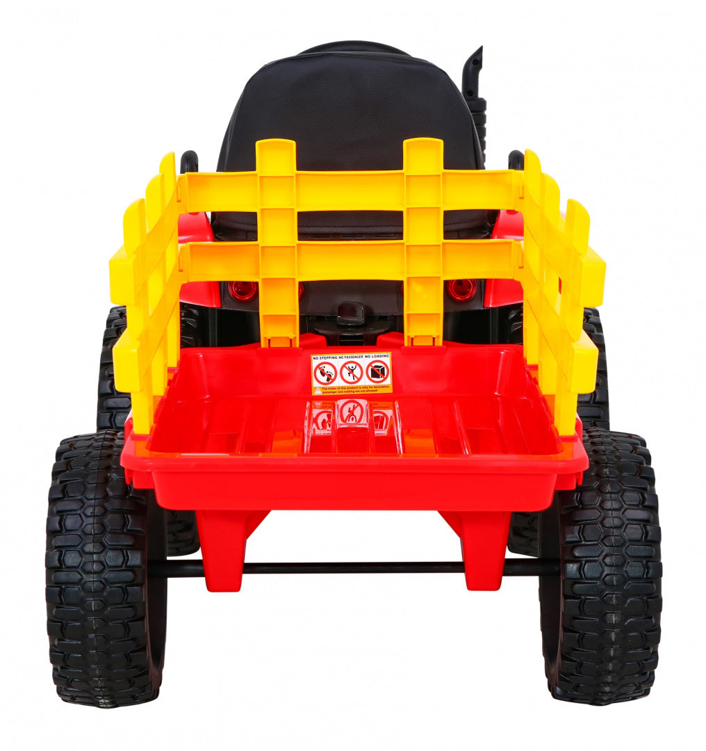 Tractor with Trailer BLOW Red
