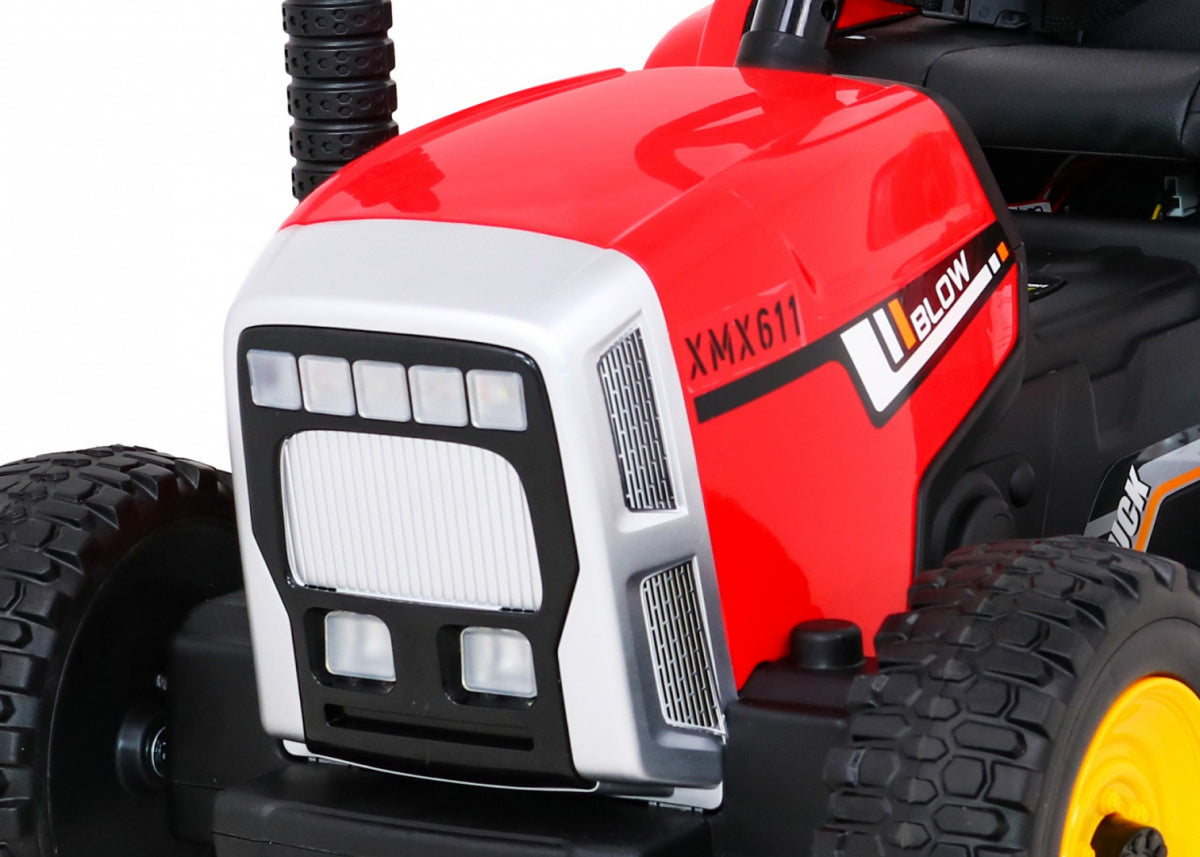 Tractor with Trailer BLOW Red