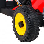 Tractor with Trailer BLOW Red