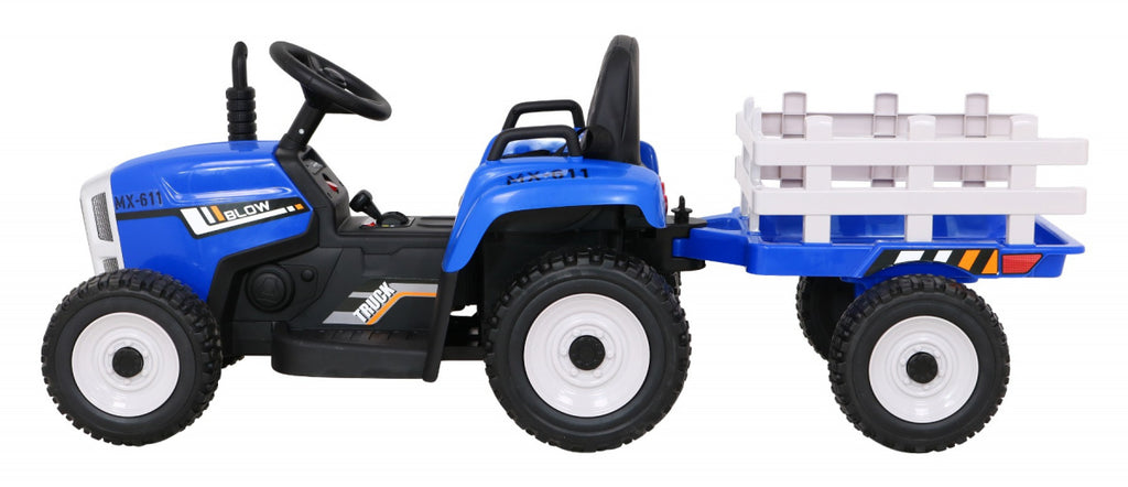 Tractor with Trailer BLOW Blue