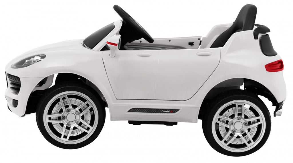 Elektrické autíčko Turbo-S biela
