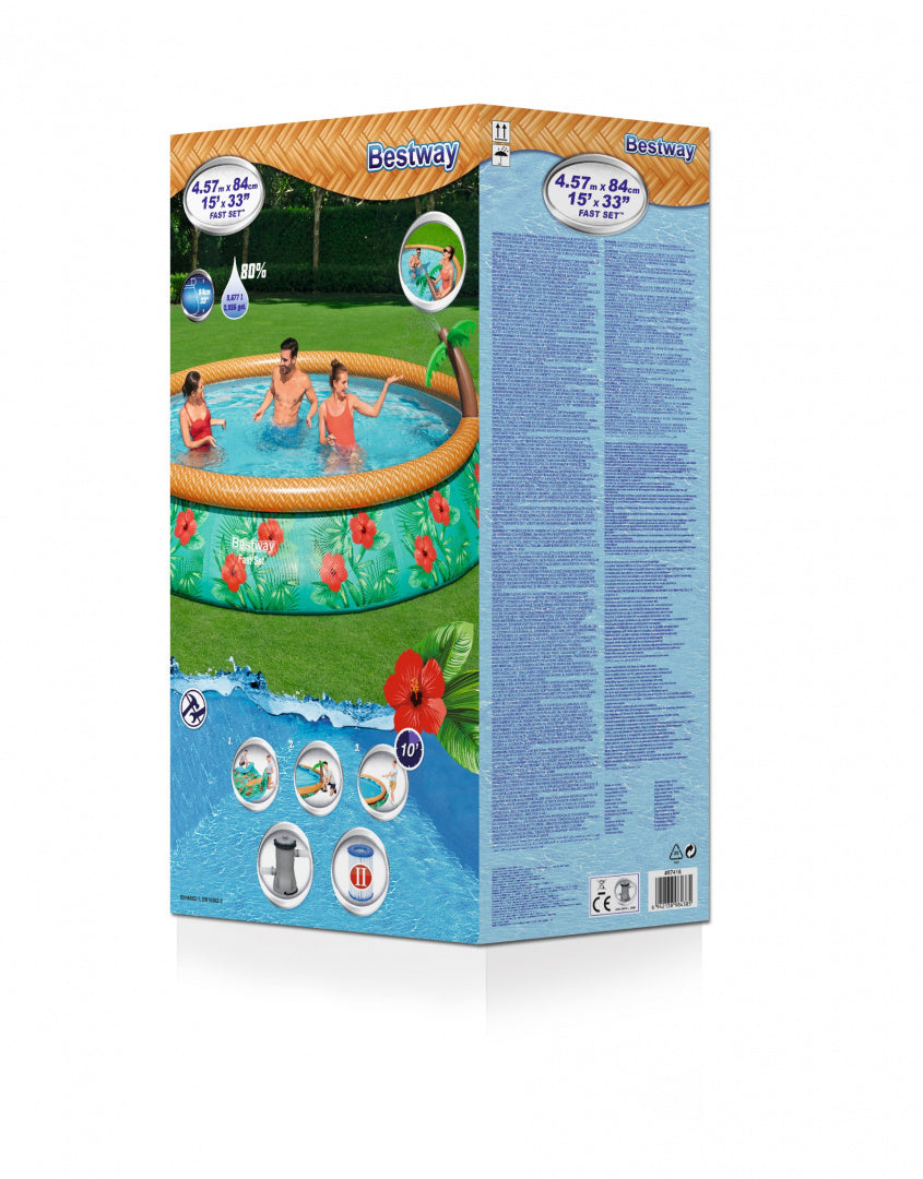 Swimming Pool 15FT 457x84cm BESTWAY