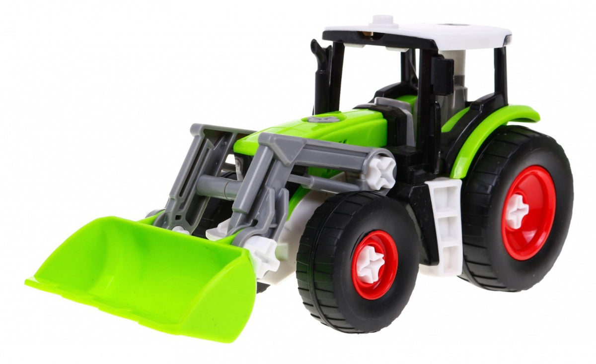 Multipartial tractor with Trailer
