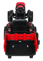 Tractor Titanium With Trailer Red