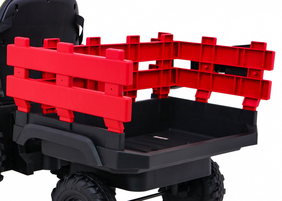 Tractor Titanium With Trailer Red