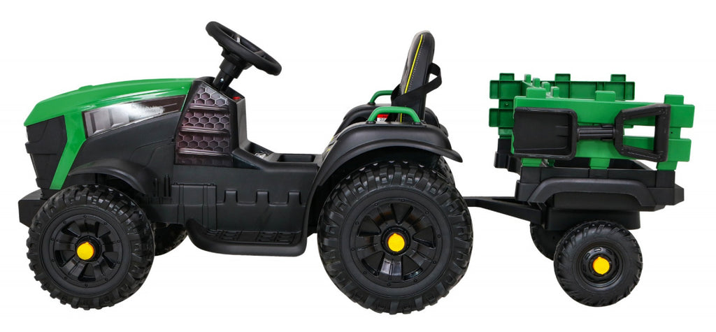 Tractor Titanium With Trailer Green
