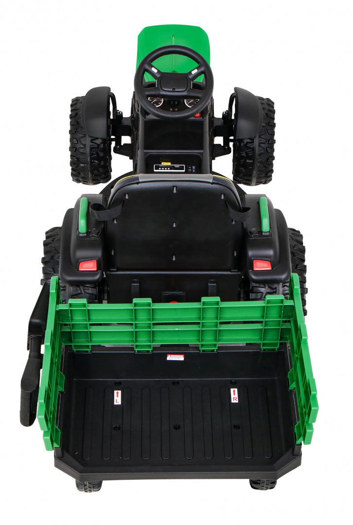 Tractor Titanium With Trailer Green
