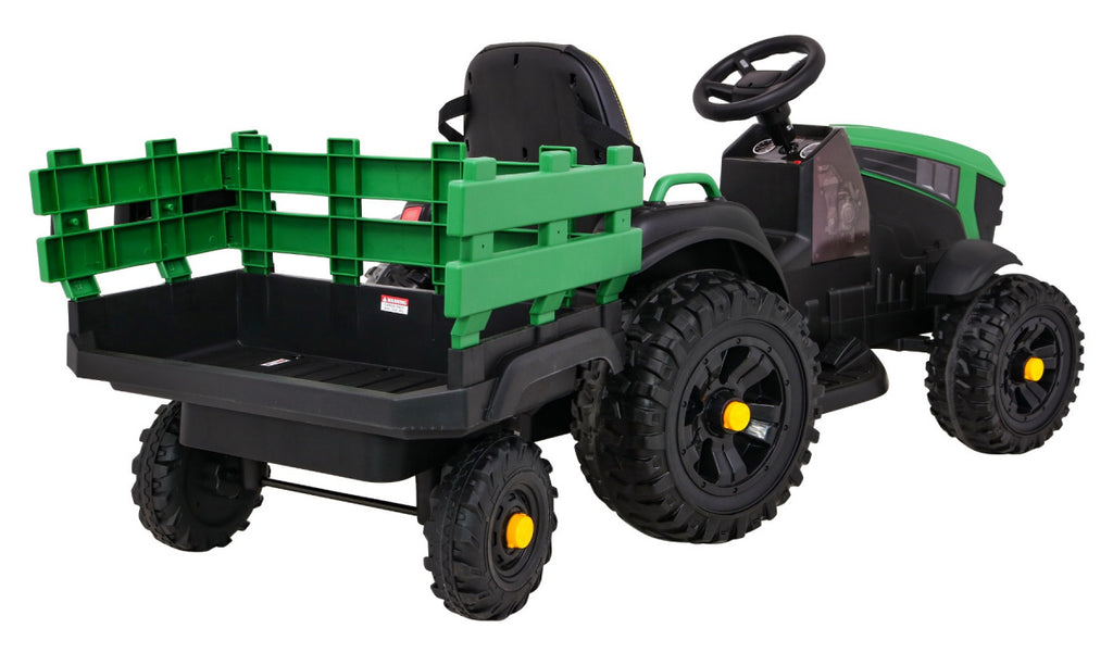 Tractor Titanium With Trailer Green