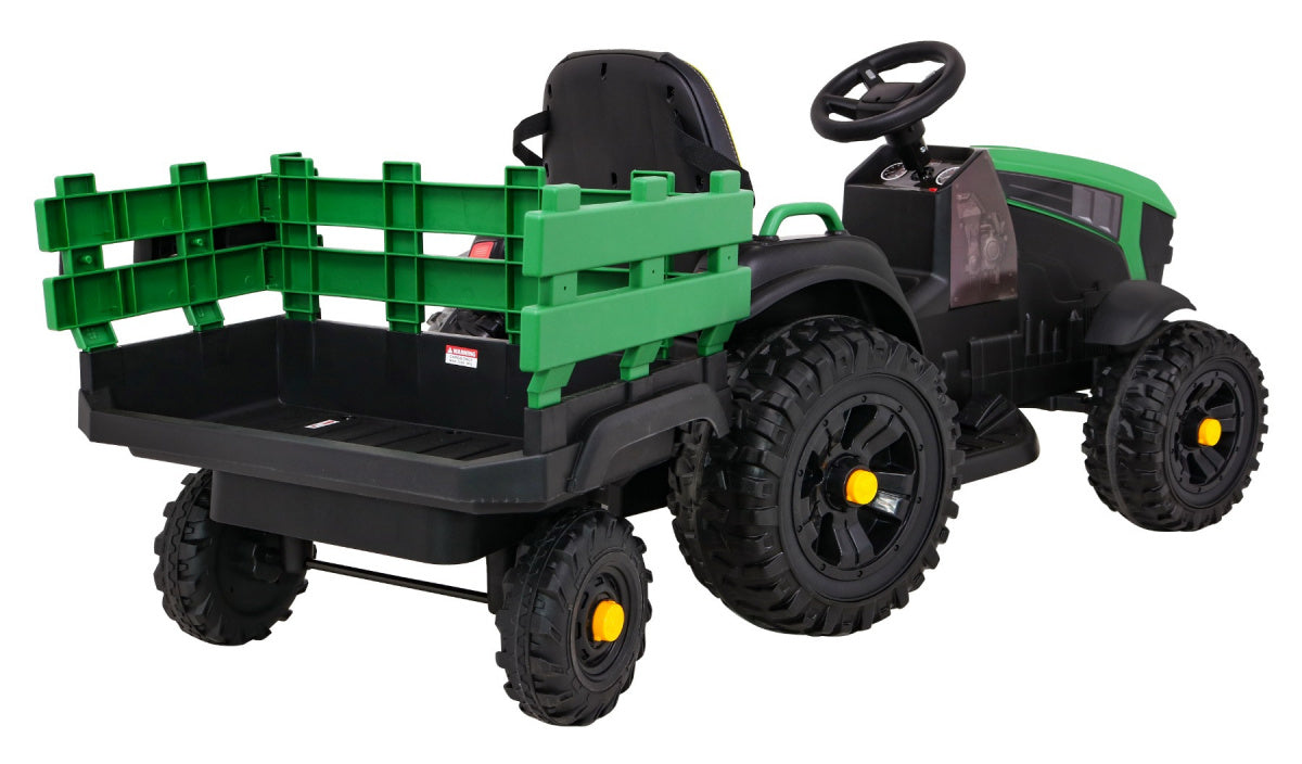 Tractor Titanium With Trailer Green