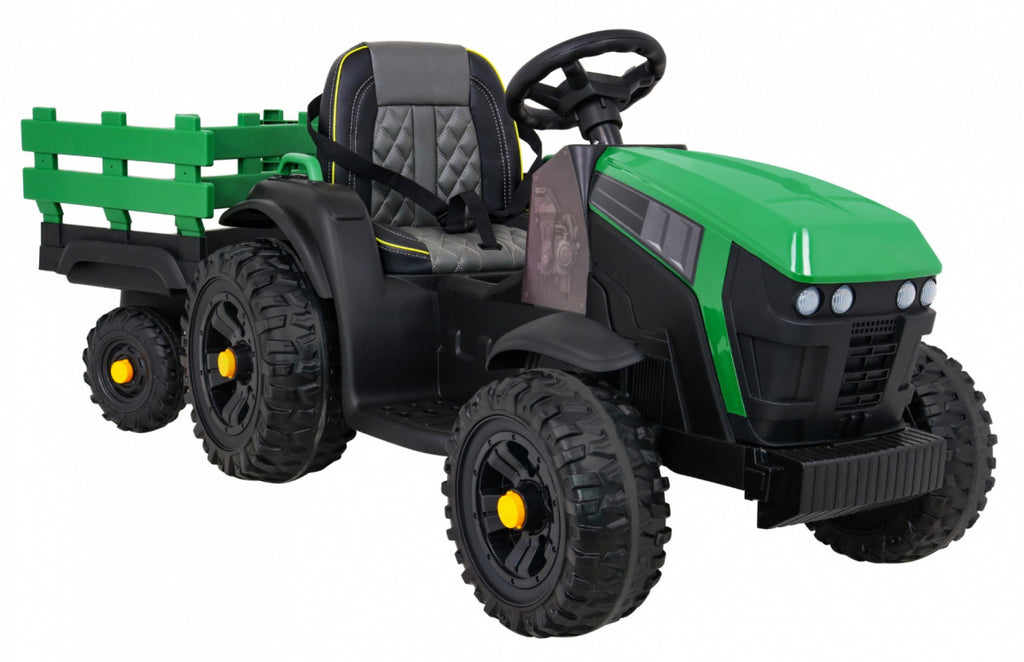 Tractor Titanium With Trailer Green