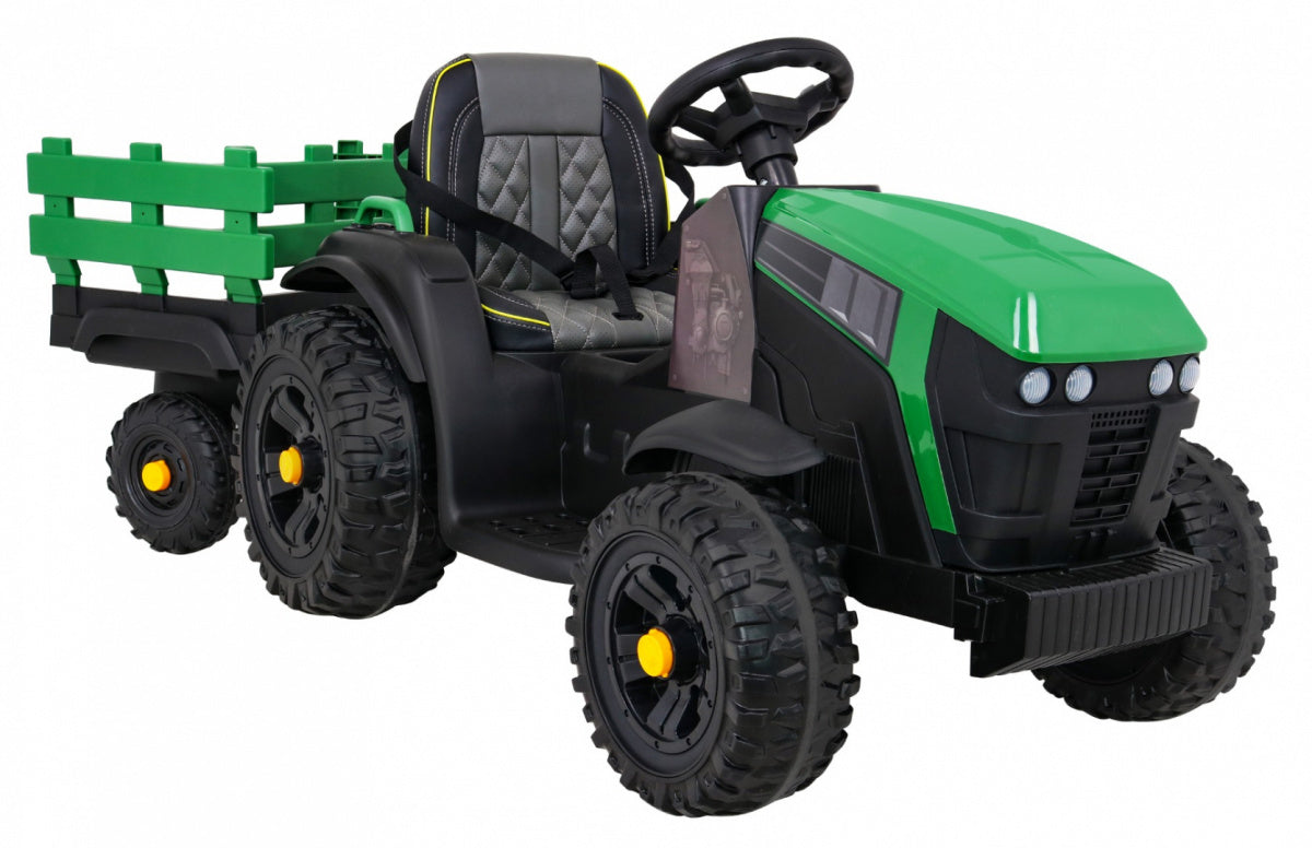 Tractor Titanium With Trailer Green