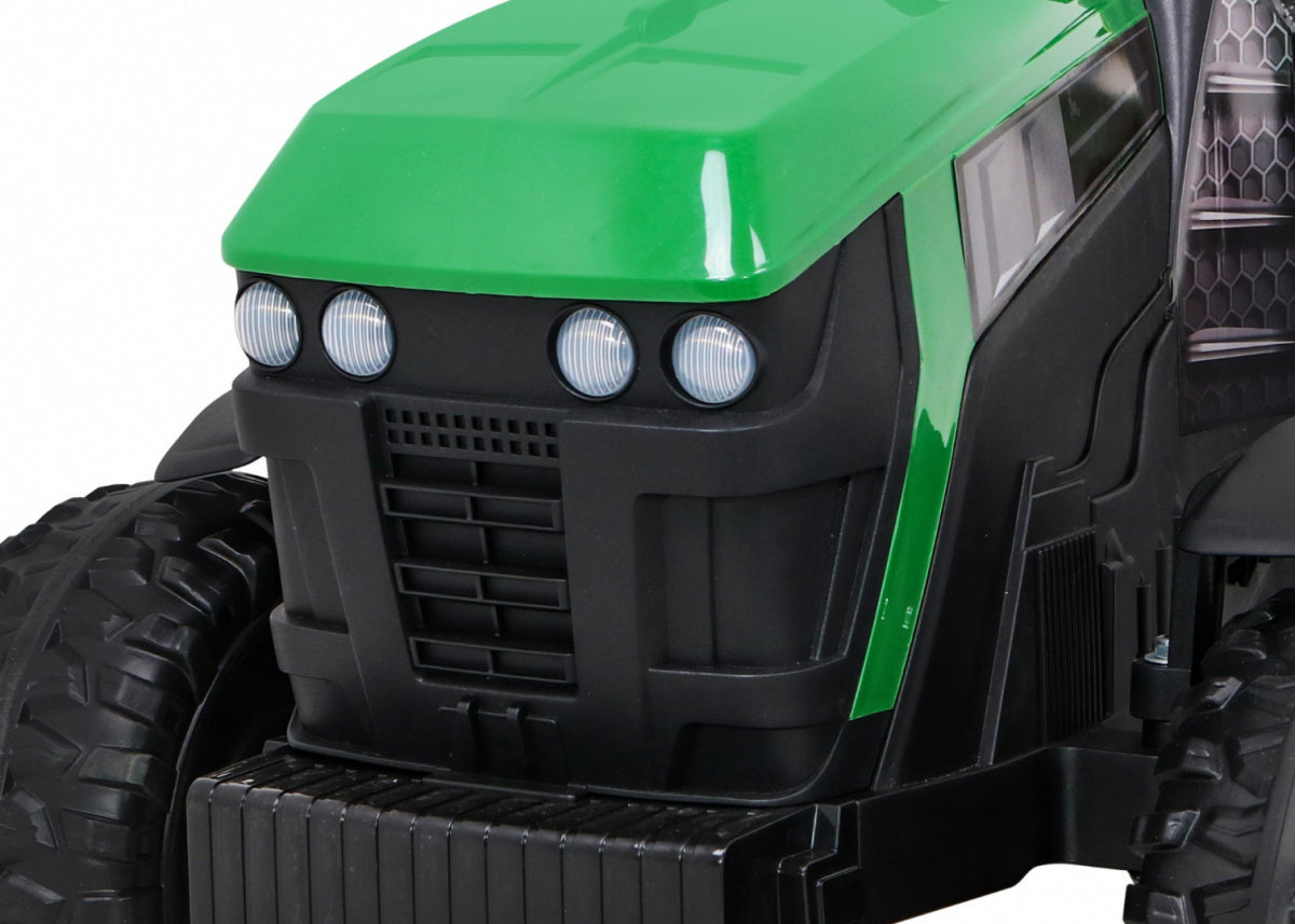 Tractor Titanium With Trailer Green