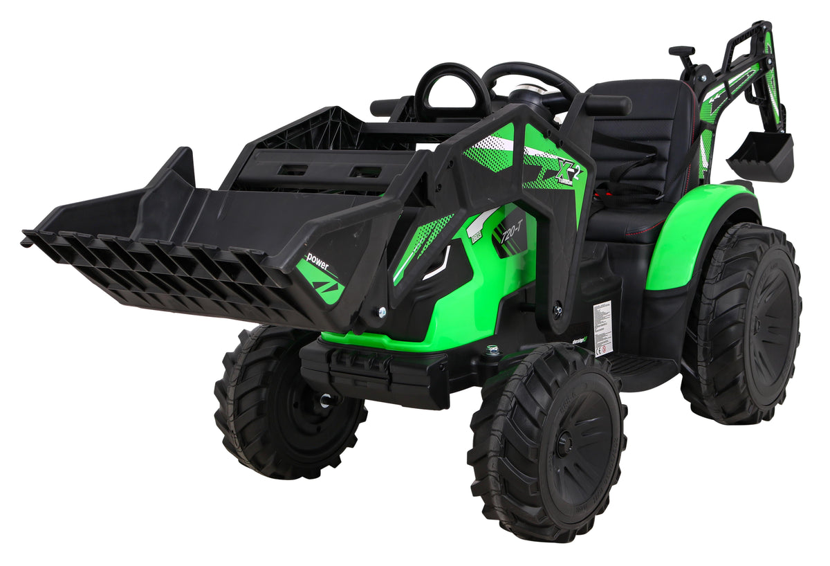 Buggy Tractor With Trailer 720-T Green