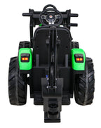 Elektrický traktor 720-T s prívesom 12 V – zelený