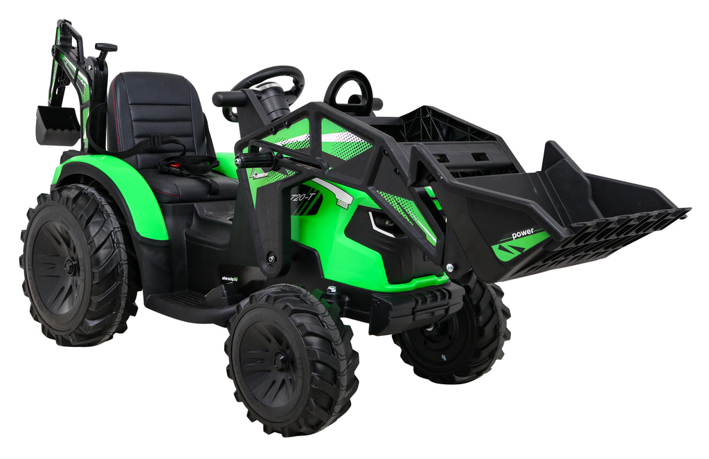 Buggy Tractor With Trailer 720-T Green