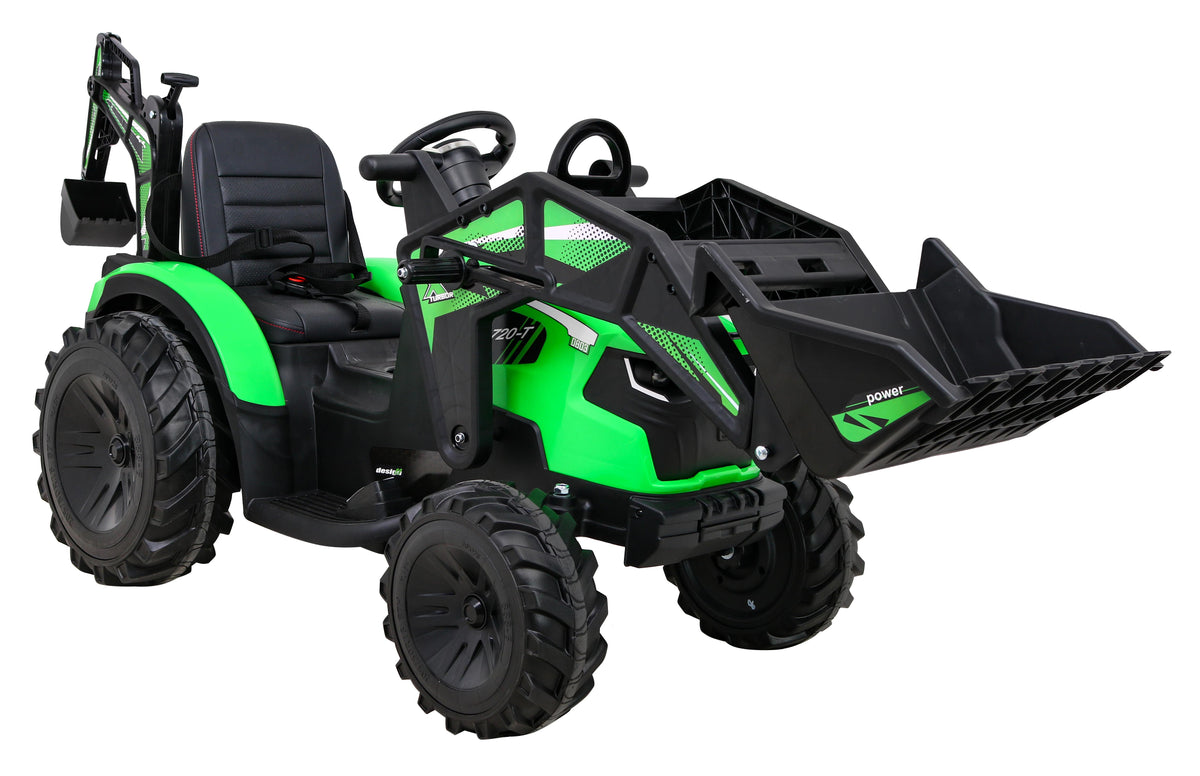 Buggy Tractor With Trailer 720-T Green
