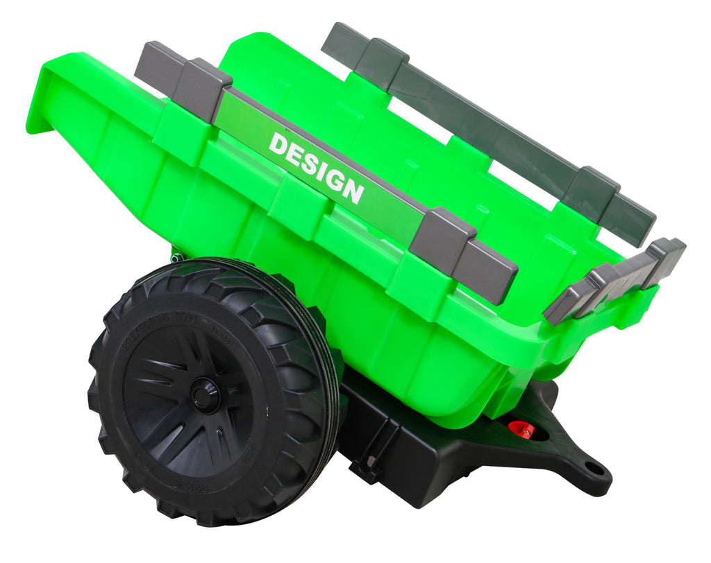 Buggy Tractor With Trailer 720-T Green