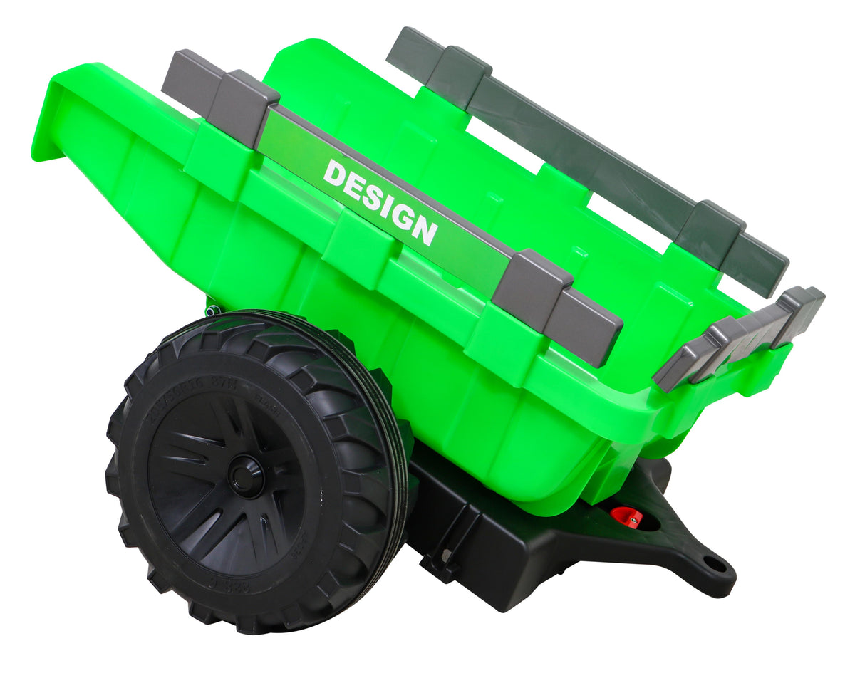 Buggy Tractor With Trailer 720-T Green