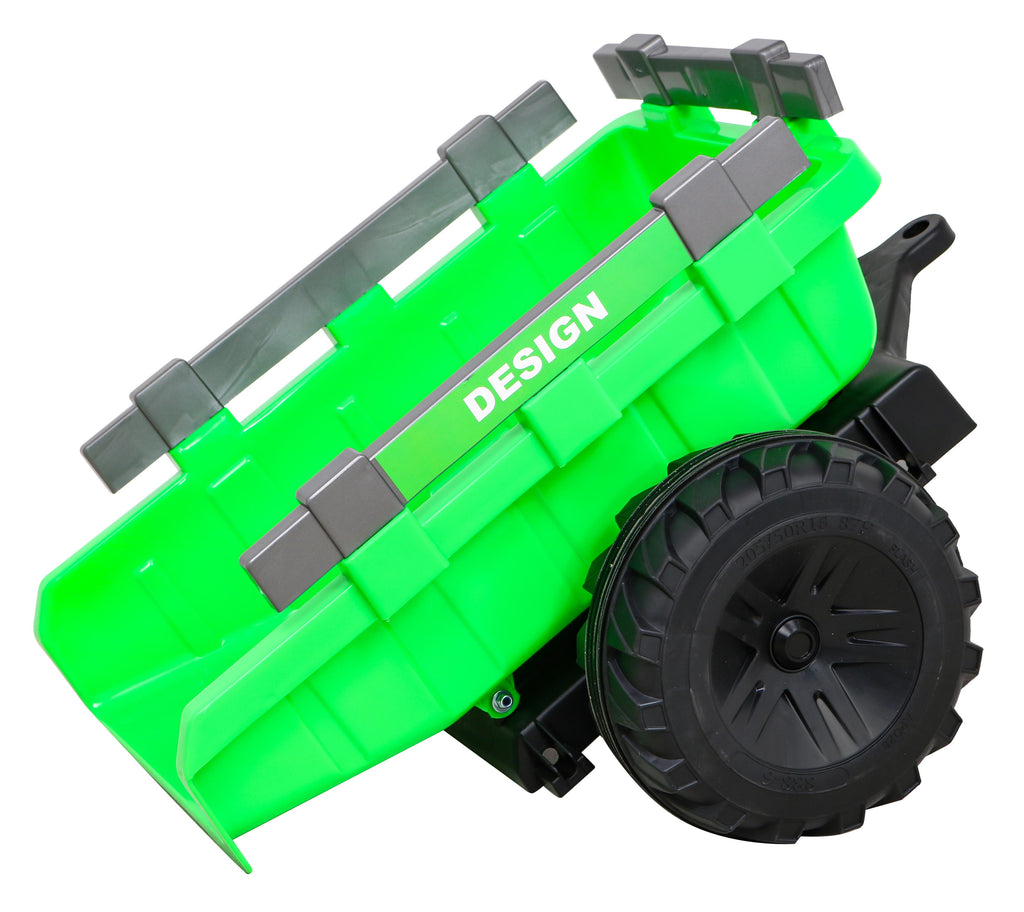 Buggy Tractor With Trailer 720-T Green