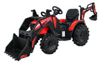 Buggy Tractor With Trailer 720-T Red