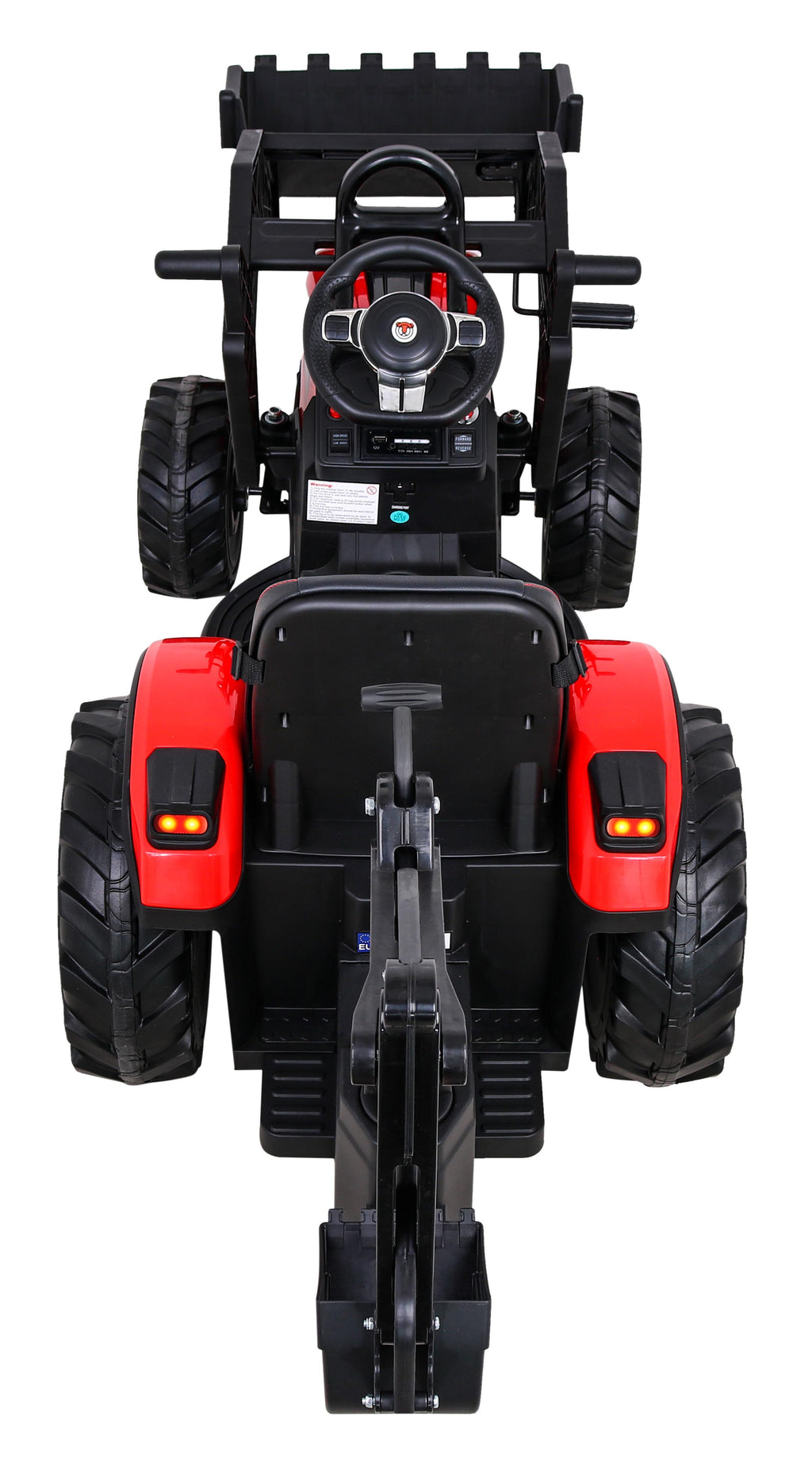 Buggy Tractor With Trailer 720-T Red