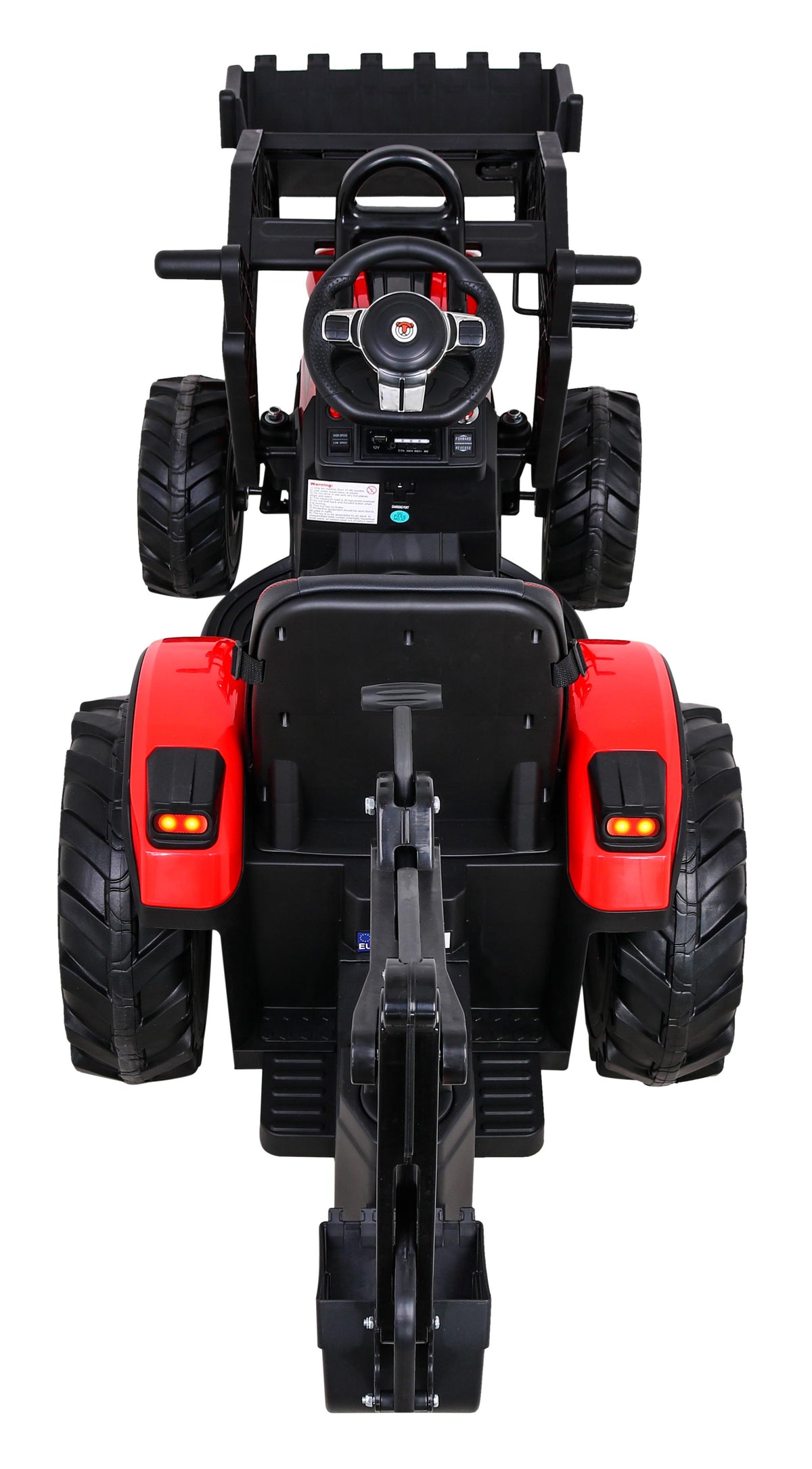Buggy Tractor With Trailer 720-T Red