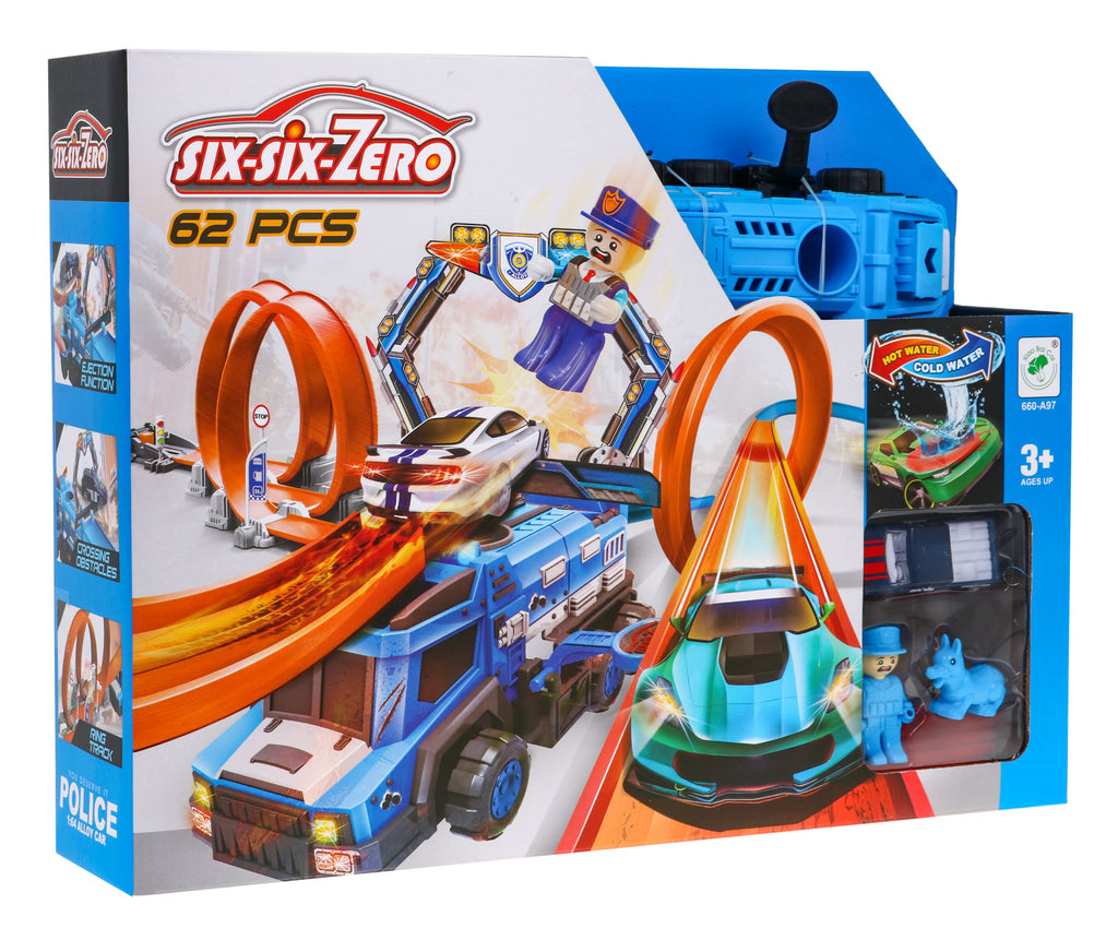 Extramal Racetrack Two Loops