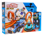 Extramal Racetrack Two Loops