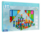 Zestaw Klocków z Drewna Miasto 100pcs
