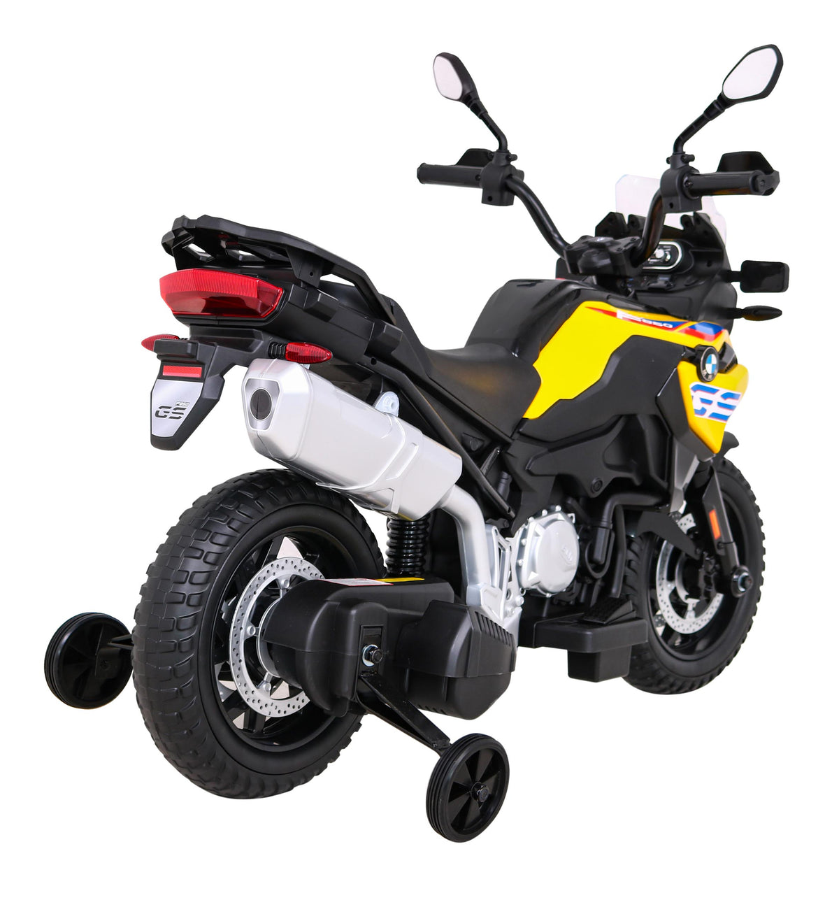 Elektrická motorka BMW F850 GS 12 V – žltá