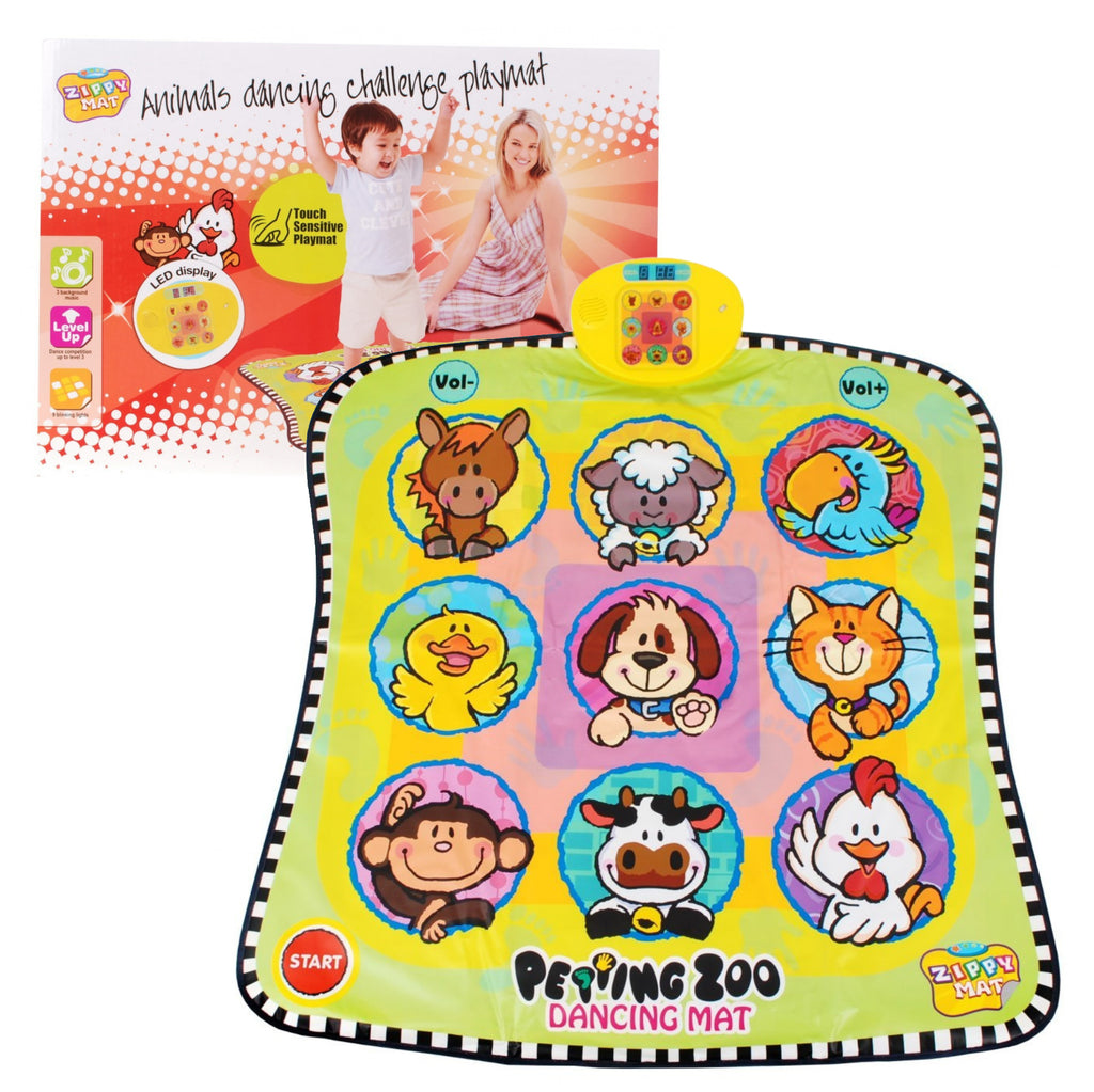 Dancing Twister Mat Animals