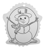 Christmas tree hangers coloring page
