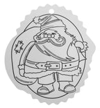 Christmas tree hangers coloring page