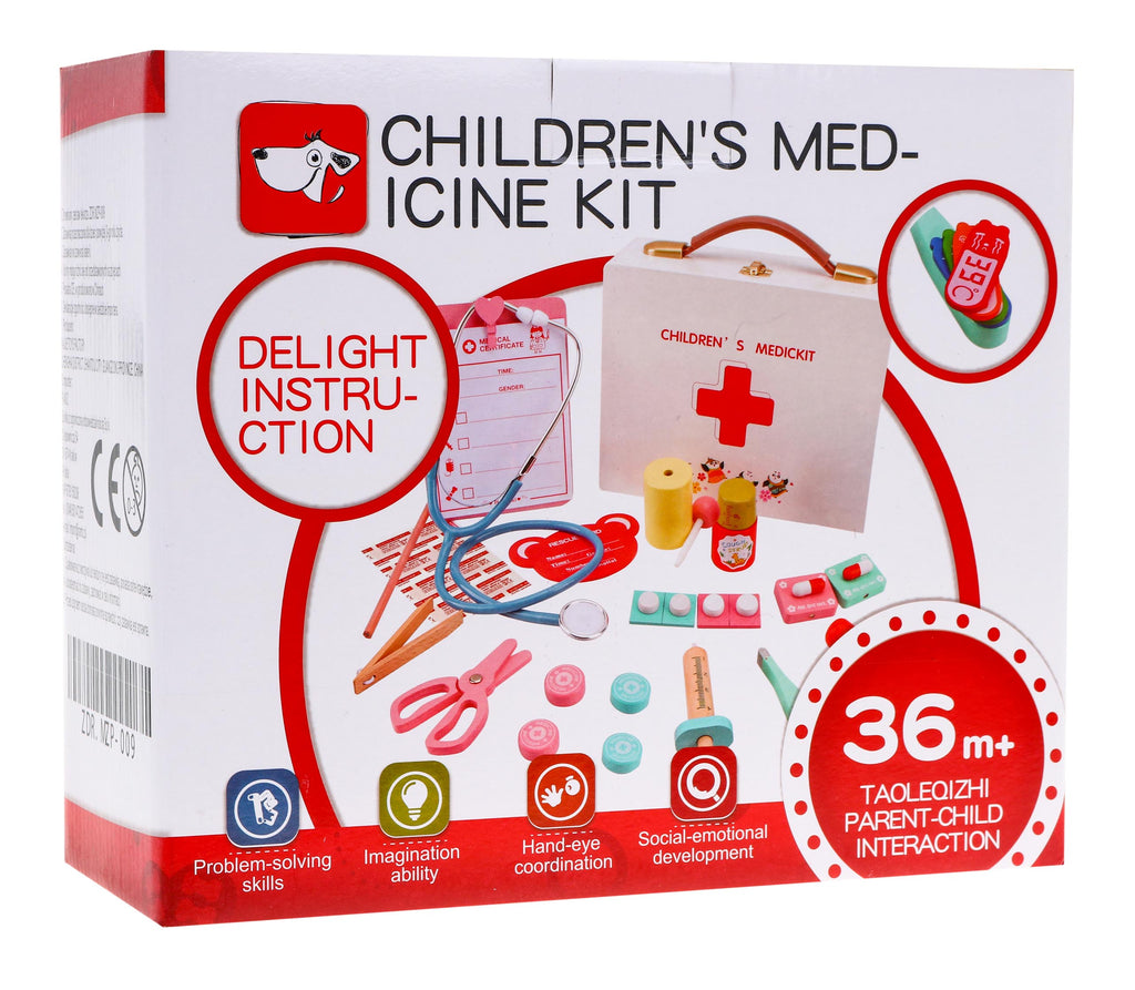 Wooden Doctor Kit