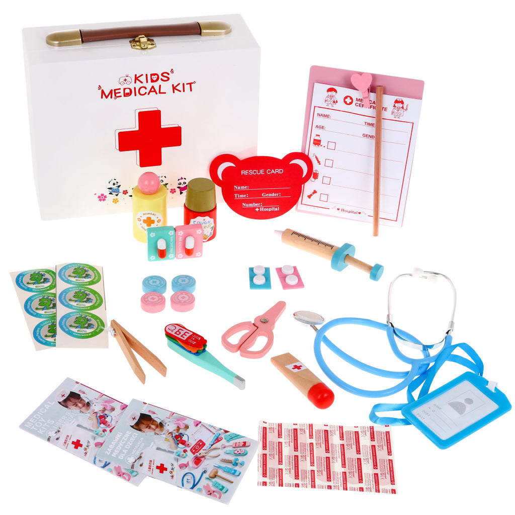 Wooden Doctor Kit